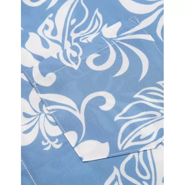 COOFANDY Mens Hawaiian Tropical Shirt Short Sleeve Casual Button Down Floral Summer Beach Shirts with Pocket