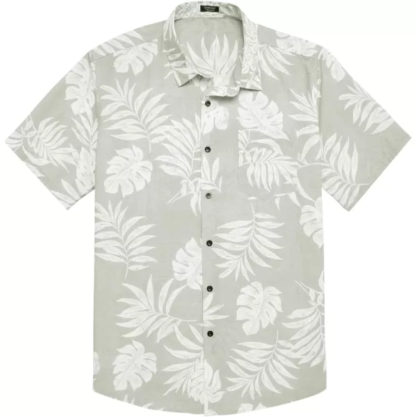 COOFANDY Mens Hawaiian Tropical Shirt Short Sleeve Casual Button Down Floral Summer Beach Shirts with Pocket