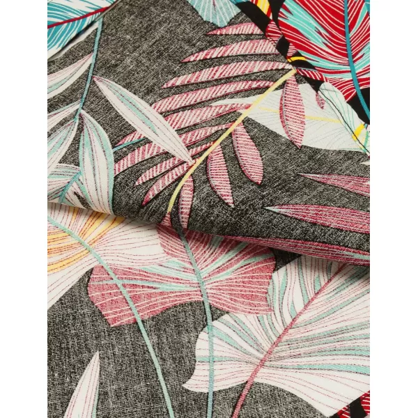 COOFANDY Mens Hawaiian Tropical Shirt Short Sleeve Casual Button Down Floral Summer Beach Shirts with Pocket