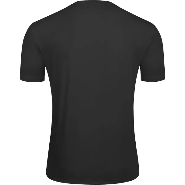 COOFANDY Men's Henley Shirts Short Sleeve Casual Basic Tee Summer Button Henley Soild T Shirts