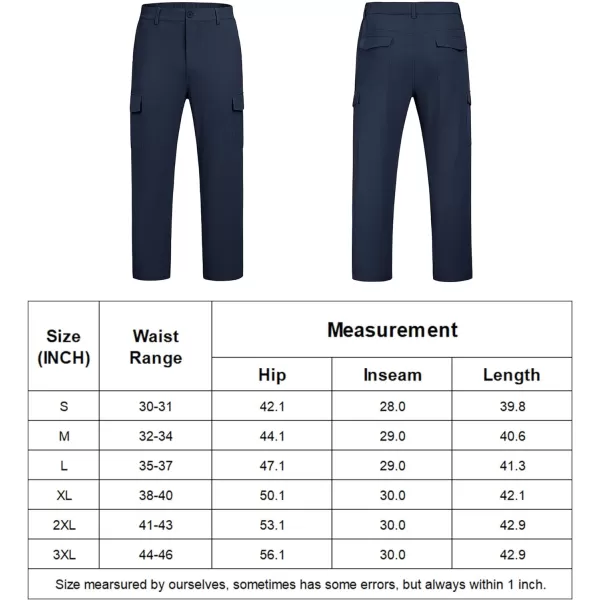 COOFANDY Men's Hiking Cargo Pants Lightweight Quick Dry Outdoor Work Pants for Golf Athletic Travel with Multi Pockets
