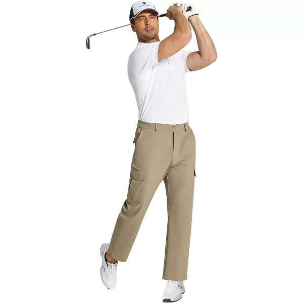 COOFANDY Men's Hiking Cargo Pants Lightweight Quick Dry Outdoor Work Pants for Golf Athletic Travel with Multi Pockets