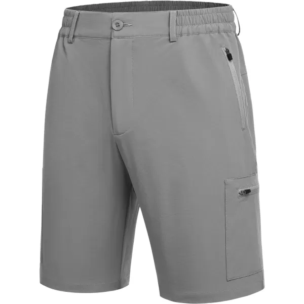 COOFANDY Men's Hiking Cargo Shorts Quick Dry Outdoor Shorts Lightweight Travel Fishing Golf Tactical Shorts with 5 Pockets