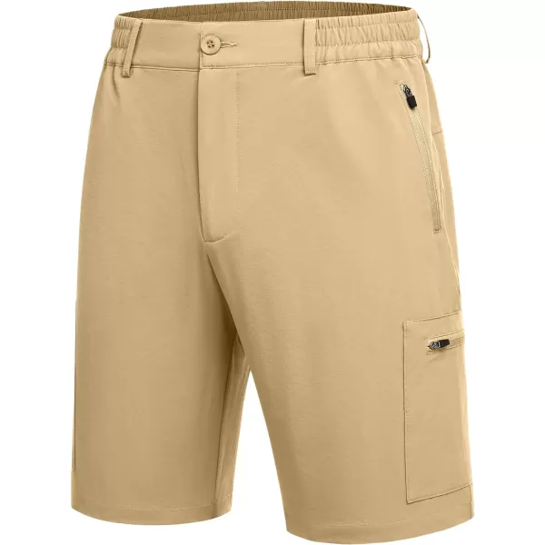 COOFANDY Men's Hiking Cargo Shorts Quick Dry Outdoor Shorts Lightweight Travel Fishing Golf Tactical Shorts with 5 Pockets