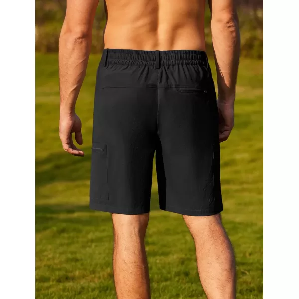 COOFANDY Men's Hiking Cargo Shorts Quick Dry Outdoor Shorts Lightweight Travel Fishing Golf Tactical Shorts with 5 Pockets
