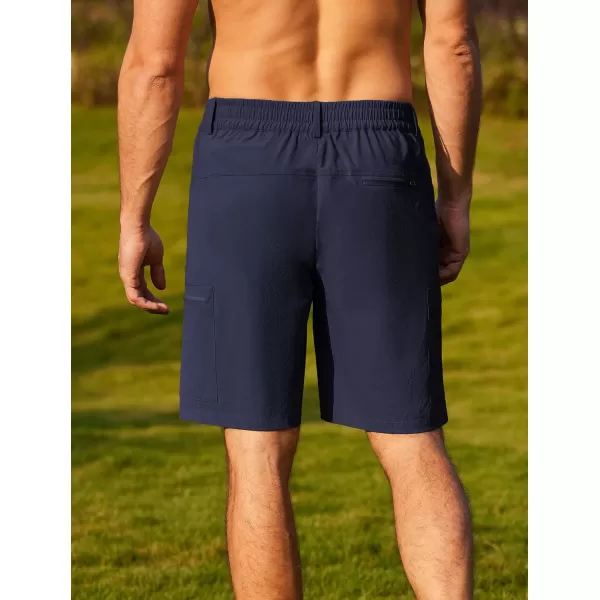 COOFANDY Men's Hiking Cargo Shorts Quick Dry Outdoor Shorts Lightweight Travel Fishing Golf Tactical Shorts with 5 Pockets