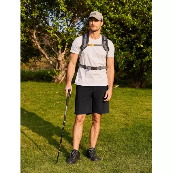 COOFANDY Men's Hiking Cargo Shorts Quick Dry Outdoor Shorts Lightweight Travel Fishing Golf Tactical Shorts with 5 Pockets