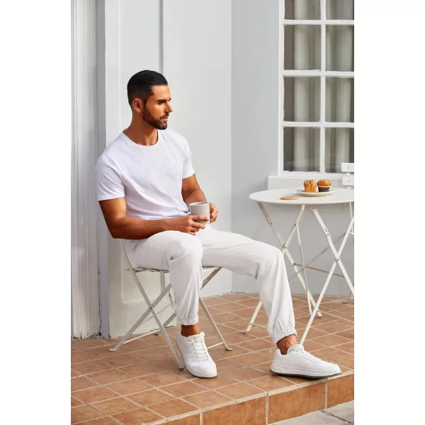 COOFANDY Mens Joggers Pants Regular Fit Casual Pants Lightweight Elastic Waistband Pants with Pockets