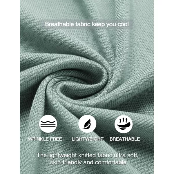 COOFANDY Men's Knit Button Down Shirt Vintage Short Sleeve Polo Shirts Casual Beach Tops