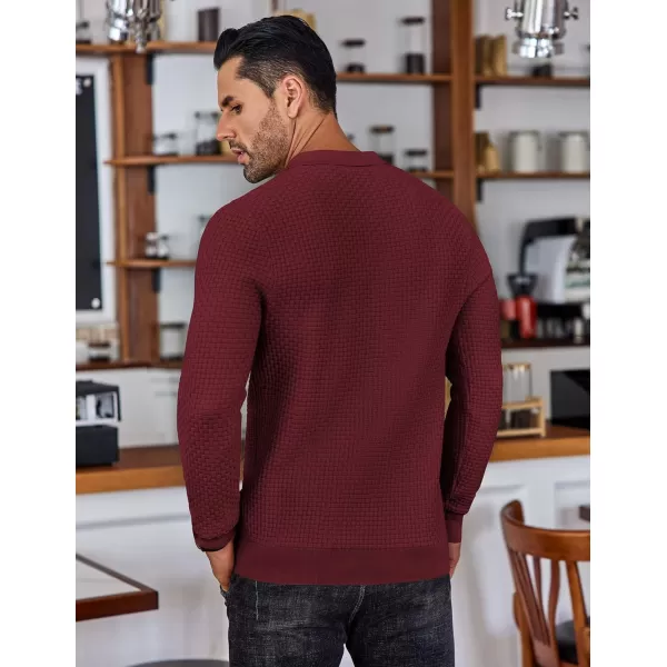 COOFANDY Men's Knit Polo Shirts Long Sleeve Sweater Polo Lightweight Fashion Casual Collared T Shirts