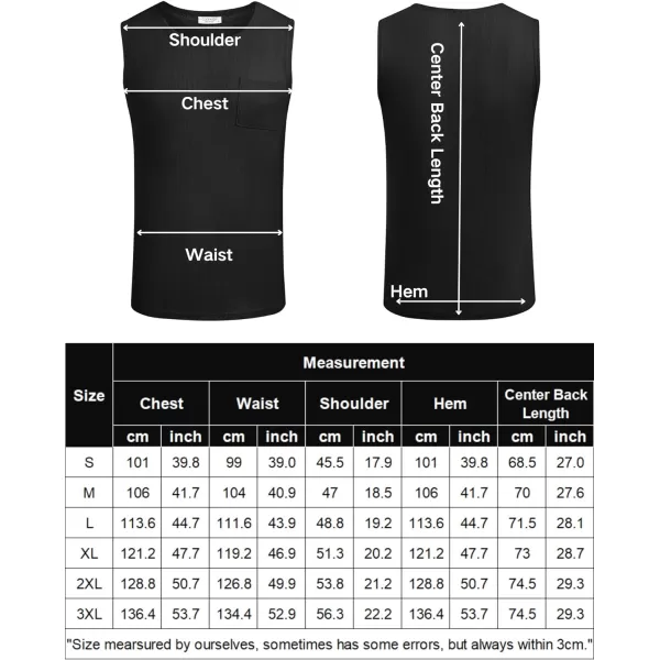 COOFANDY Men's Knit Tank Tops Casual Sleeveless T Shirts Beach Tank Shirts with Pocket