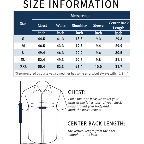 COOFANDY Men's Linen Casual Short Sleeve Shirts Button Down Summer Beach Shirt