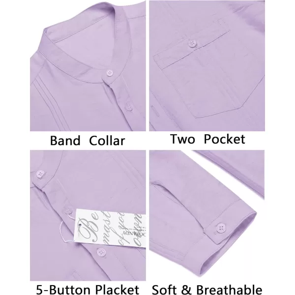COOFANDY Men's Linen Henley Shirt Long Sleeve Casual Hippie Cotton Beach T-Shirts