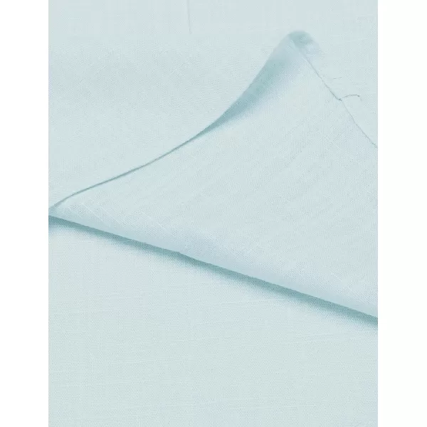 COOFANDY Men's Linen Henley Shirts Short Sleeve Casual Banded Collar Shirt Summer Beach Hippie T Shirts