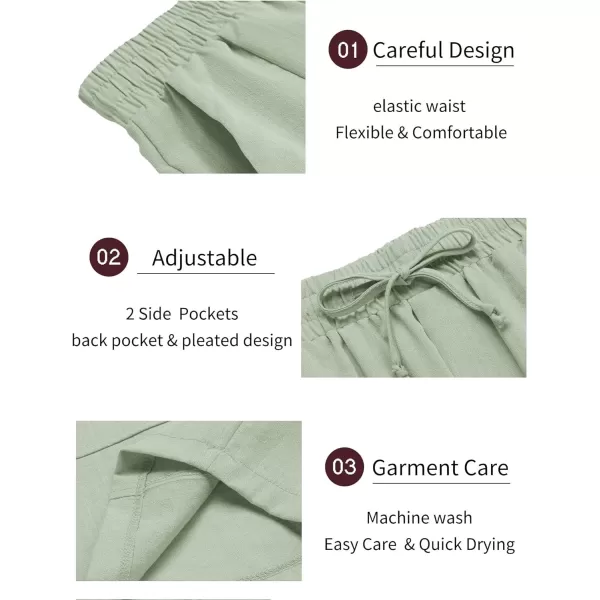 COOFANDY Men's Linen Sets 2 Piece Outfits Short Sleeve Henley Shirts and Shorts Summer Beach Yoga Pants Set