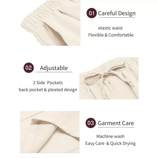 COOFANDY Men's Linen Sets 2 Piece Outfits Short Sleeve Henley Shirts and Shorts Summer Beach Yoga Pants Set