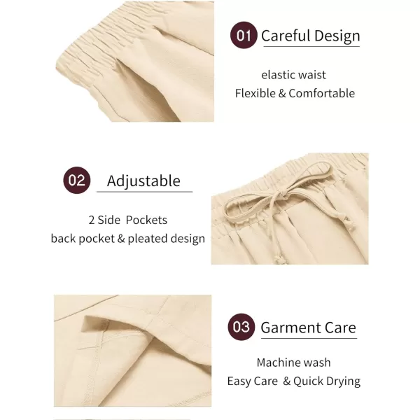 COOFANDY Men's Linen Sets 2 Piece Outfits Short Sleeve Henley Shirts and Shorts Summer Beach Yoga Pants Set