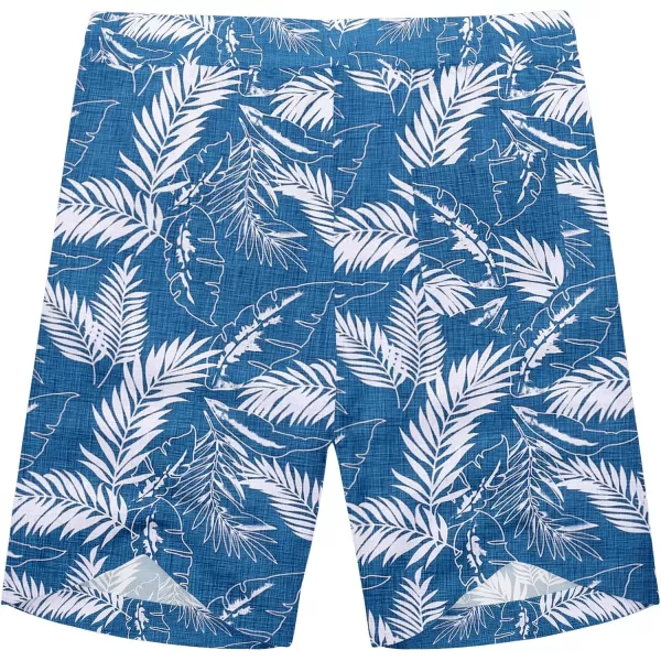 COOFANDY Men's Linen Shorts Casual Elastic Waist Drawstring Summer Beach Shorts