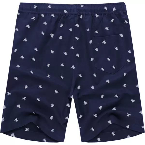 COOFANDY Men's Linen Shorts Casual Elastic Waist Drawstring Summer Beach Shorts