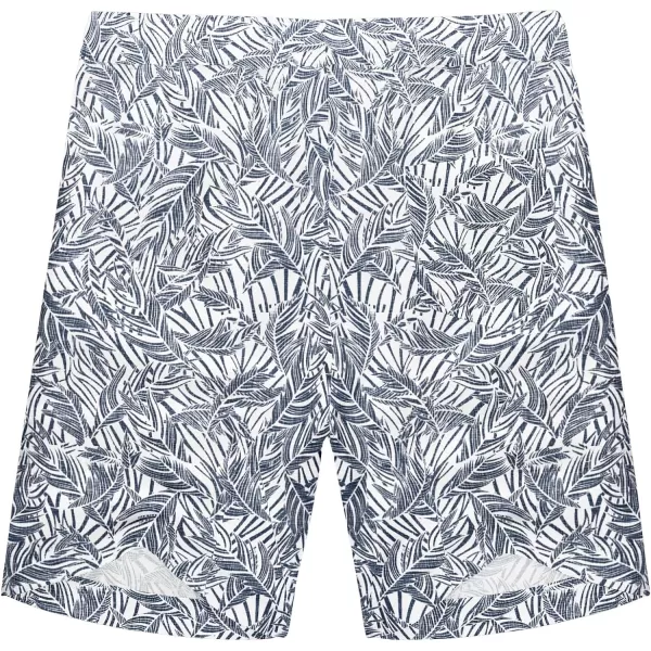 COOFANDY Men's Linen Shorts Casual Elastic Waist Drawstring Summer Beach Shorts