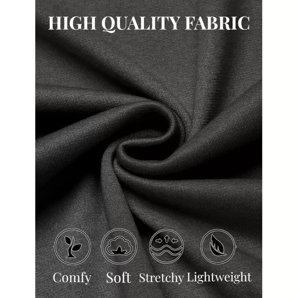 COOFANDY Men's Slim Fit Basic Turtleneck T Shirts Casual Knitted Pullover Sweaters
