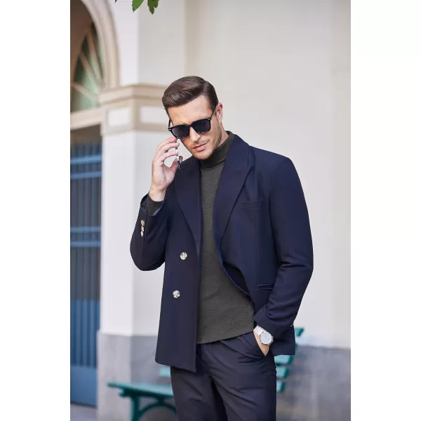 COOFANDY Men's Slim Fit Basic Turtleneck T Shirts Casual Knitted Pullover Sweaters