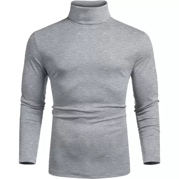 COOFANDY Men's Slim Fit Basic Turtleneck T Shirts Casual Knitted Pullover Sweaters