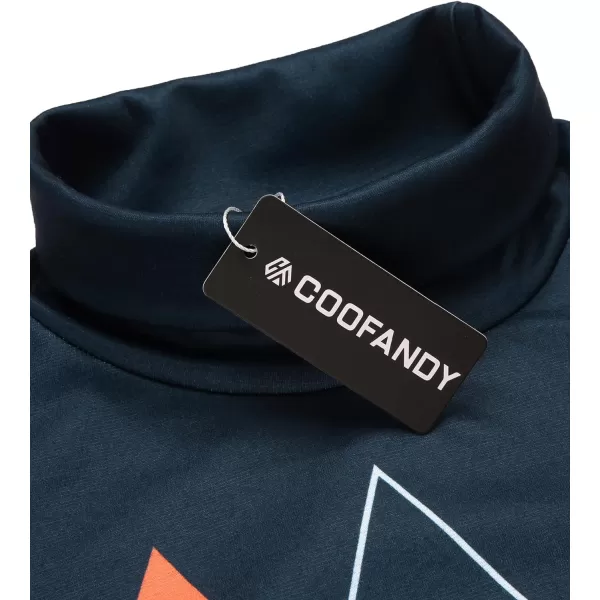 COOFANDY Men's Slim Fit Basic Turtleneck T Shirts Casual Knitted Pullover Sweaters