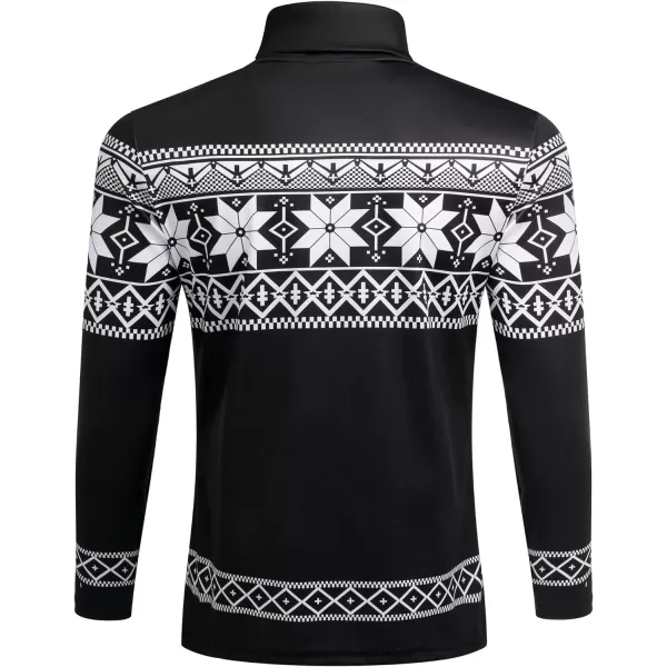 COOFANDY Men's Slim Fit Basic Turtleneck T Shirts Casual Knitted Pullover Sweaters