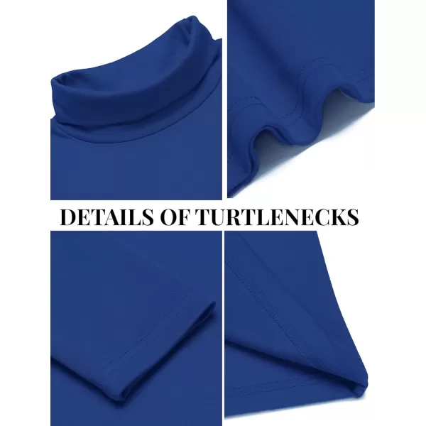 COOFANDY Men's Slim Fit Basic Turtleneck T Shirts Casual Knitted Pullover Sweaters