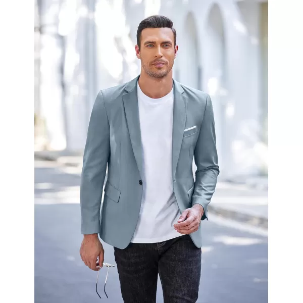 COOFANDY Men's Slim Fit Casual Blazers Lightweight Sport Coats One Button Suit Jackets