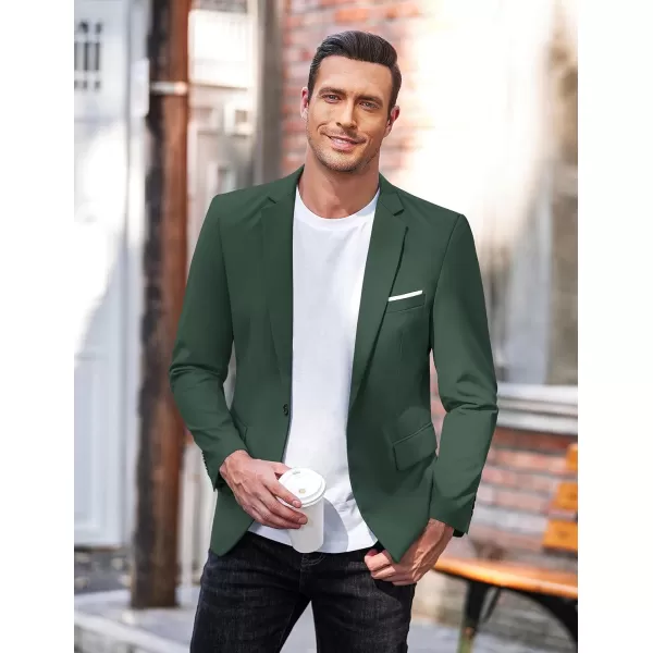 COOFANDY Men's Slim Fit Casual Blazers Lightweight Sport Coats One Button Suit Jackets