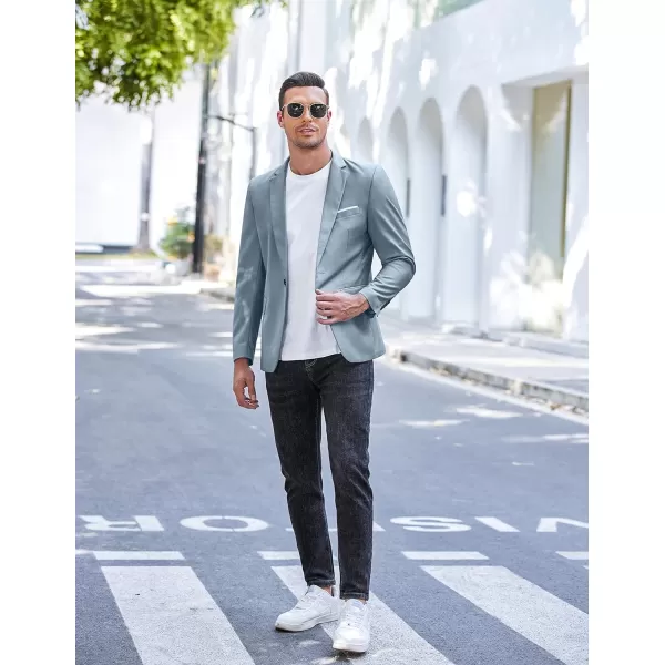 COOFANDY Men's Slim Fit Casual Blazers Lightweight Sport Coats One Button Suit Jackets