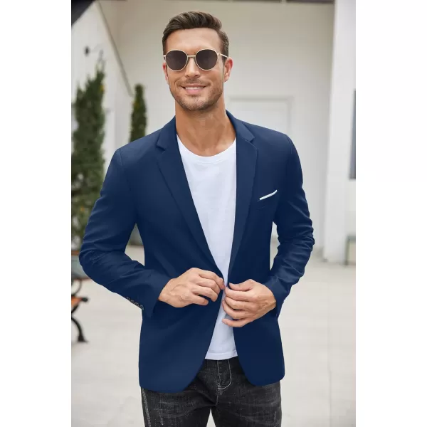 COOFANDY Men's Slim Fit Casual Blazers Lightweight Sport Coats One Button Suit Jackets
