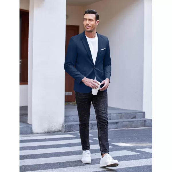 COOFANDY Men's Slim Fit Casual Blazers Lightweight Sport Coats One Button Suit Jackets