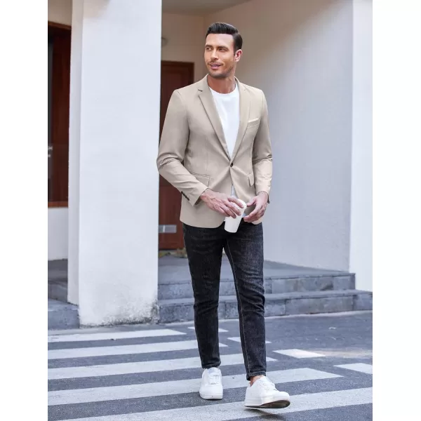COOFANDY Men's Slim Fit Casual Blazers Lightweight Sport Coats One Button Suit Jackets