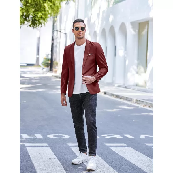 COOFANDY Men's Slim Fit Casual Blazers Lightweight Sport Coats One Button Suit Jackets