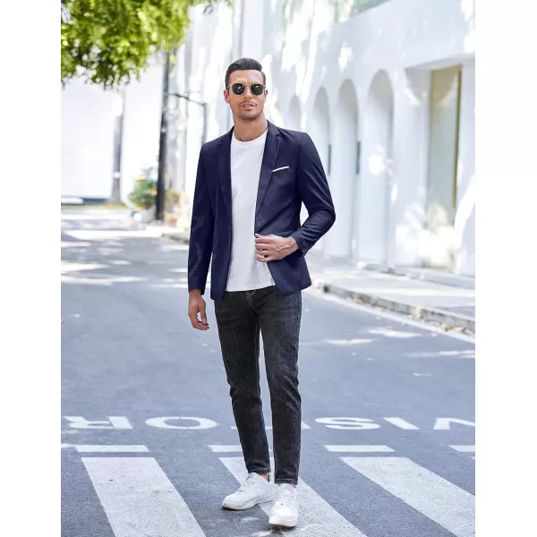 COOFANDY Men's Slim Fit Casual Blazers Lightweight Sport Coats One Button Suit Jackets