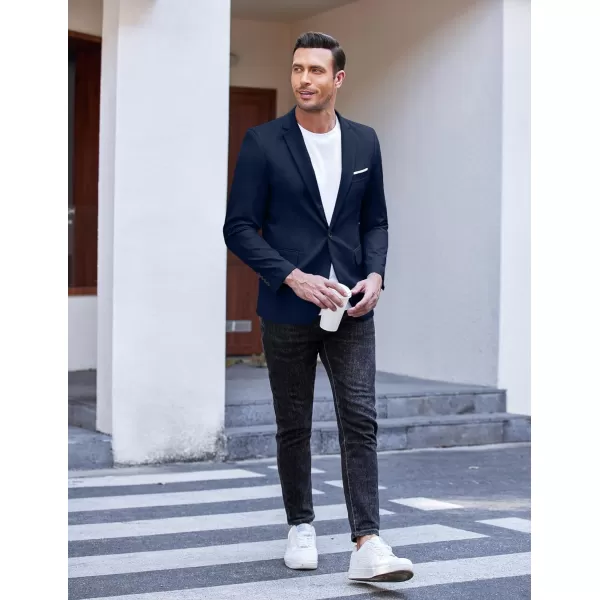 COOFANDY Men's Slim Fit Casual Blazers Lightweight Sport Coats One Button Suit Jackets