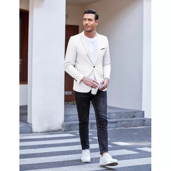 COOFANDY Men's Slim Fit Casual Blazers Lightweight Sport Coats One Button Suit Jackets