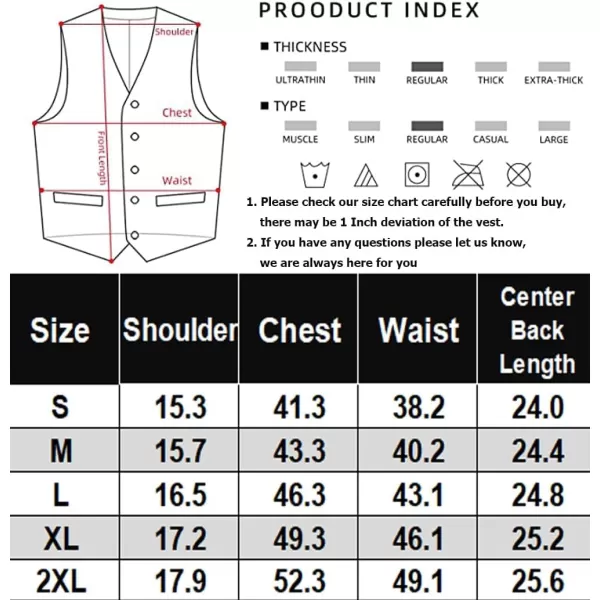 COOFANDY Men's Suede Leather Vest Layered Style Dress Vest Waistcoat