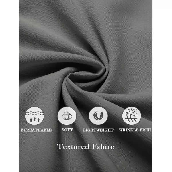 COOFANDY Men's Summer Beach Tank Tops Sleeveless Button Up Shirt Casual Textured Tank Shirts