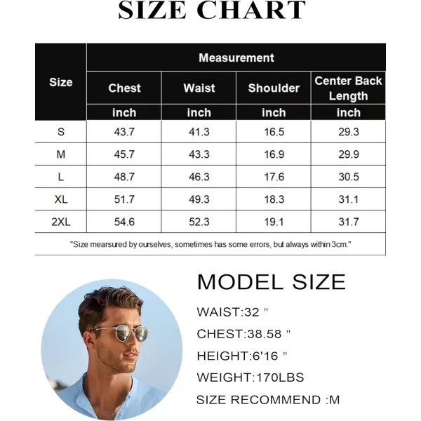 COOFANDY Men's Summer Beach Tank Tops Sleeveless Button Up Shirt Casual Textured Tank Shirts