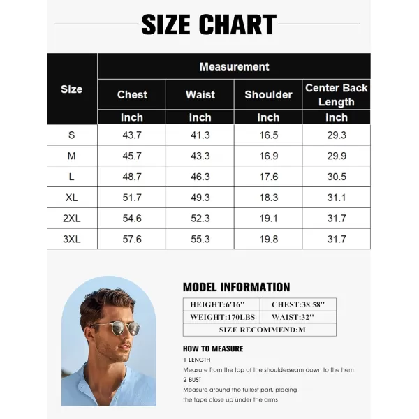 COOFANDY Men's Summer Beach Tank Tops Sleeveless Button Up Shirt Casual Textured Tank Shirts