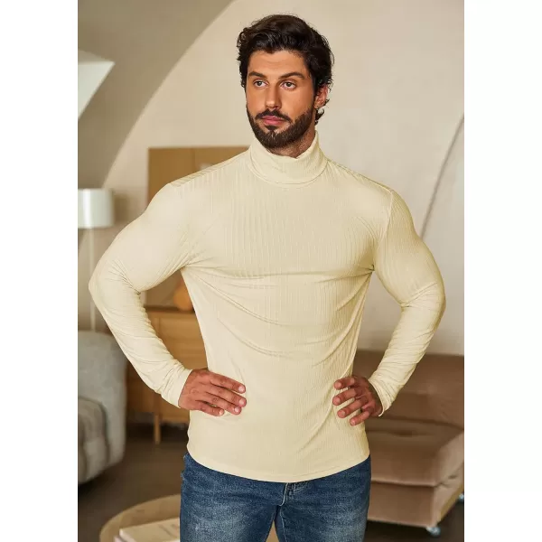 COOFANDY Men's Turtleneck Sweater