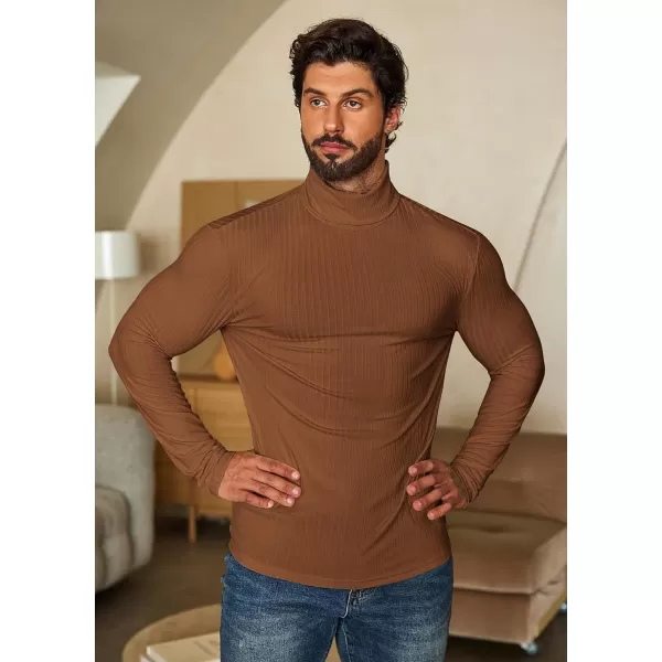 COOFANDY Men's Turtleneck Sweater