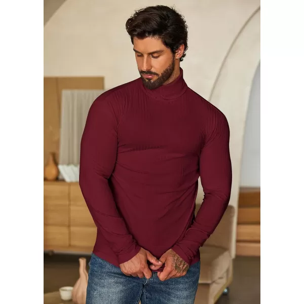 COOFANDY Men's Turtleneck Sweater