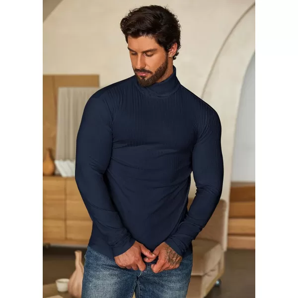 COOFANDY Men's Turtleneck Sweater