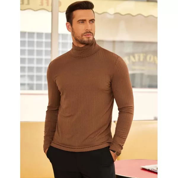 COOFANDY Men's Turtleneck Sweater