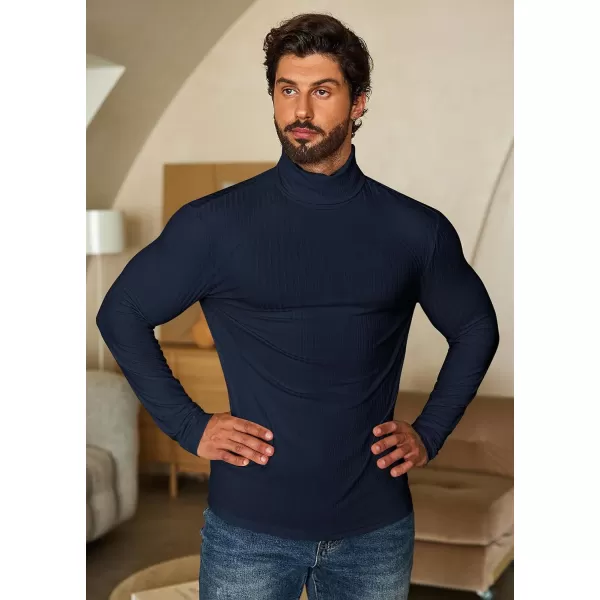 COOFANDY Men's Turtleneck Sweater